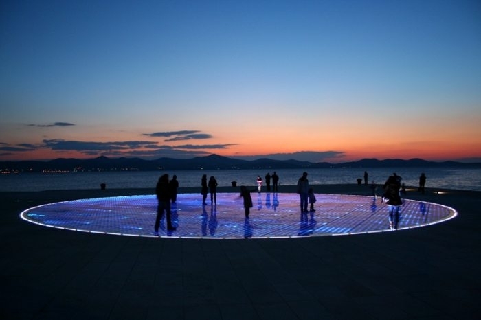 Pozdrav suncu, Zadar