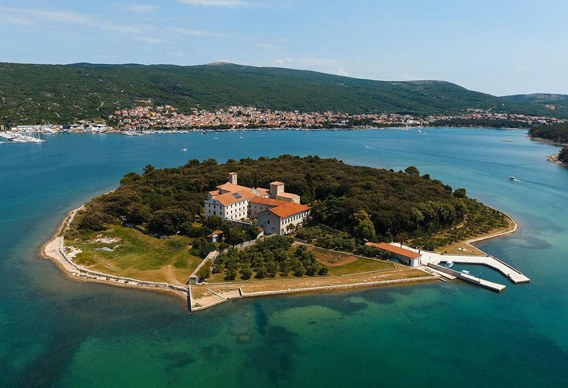 Košljun – franjevački samostan, otok Krk
