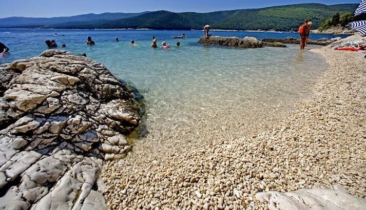 Plaža Lanterna, Rabac