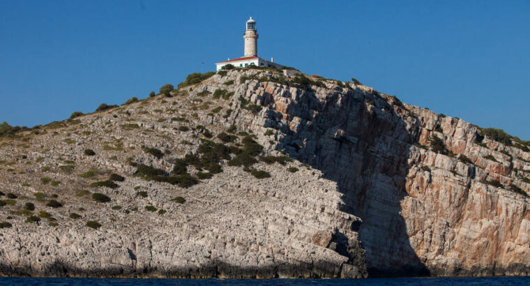 Svjetionik Struga, otok Lastovo