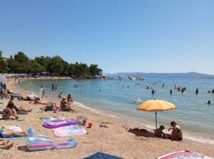 Plaža Crni Molo, Crikvenica