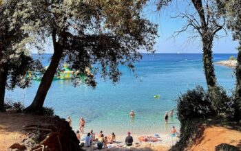 Plaža Saccorgiana, Pula