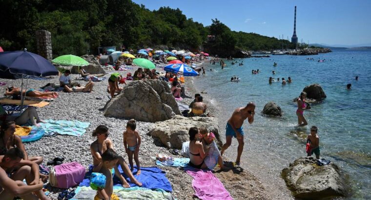 Plaža Nova voda, Kostrena