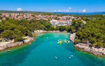 Plaža Dražica, grad Krk