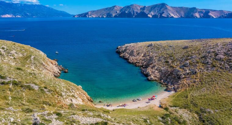 Plaža Dubna, otok Krk