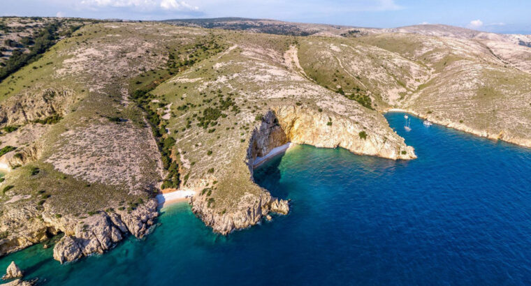 Zlatna plaža, otok Krk
