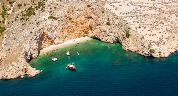 Zlatna plaža, otok Krk