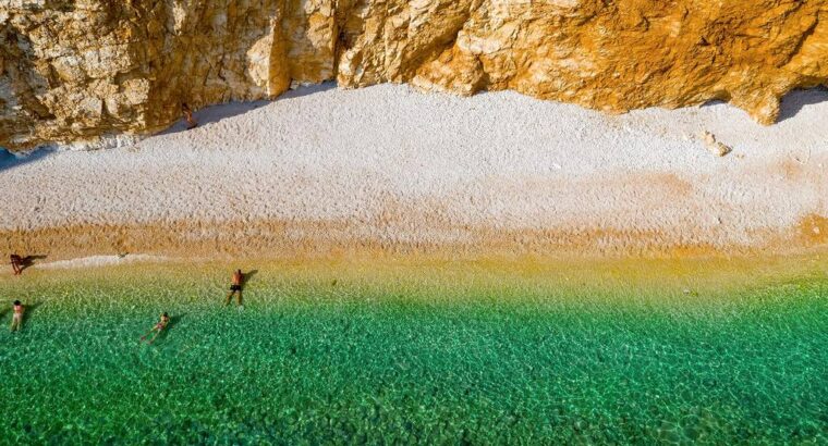 Zlatna plaža, otok Krk